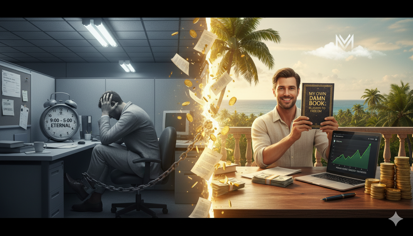 How to Quit Your 9-5 Using Self-Publishing Without Becoming a Starving Artist